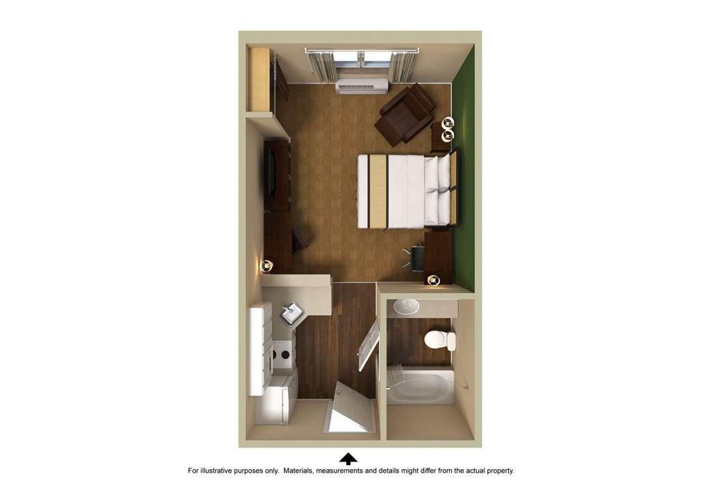 Extended Stay America Select Suites - Detroit - Roseville Zimmer foto